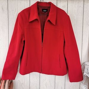 Red Lindor Jacket